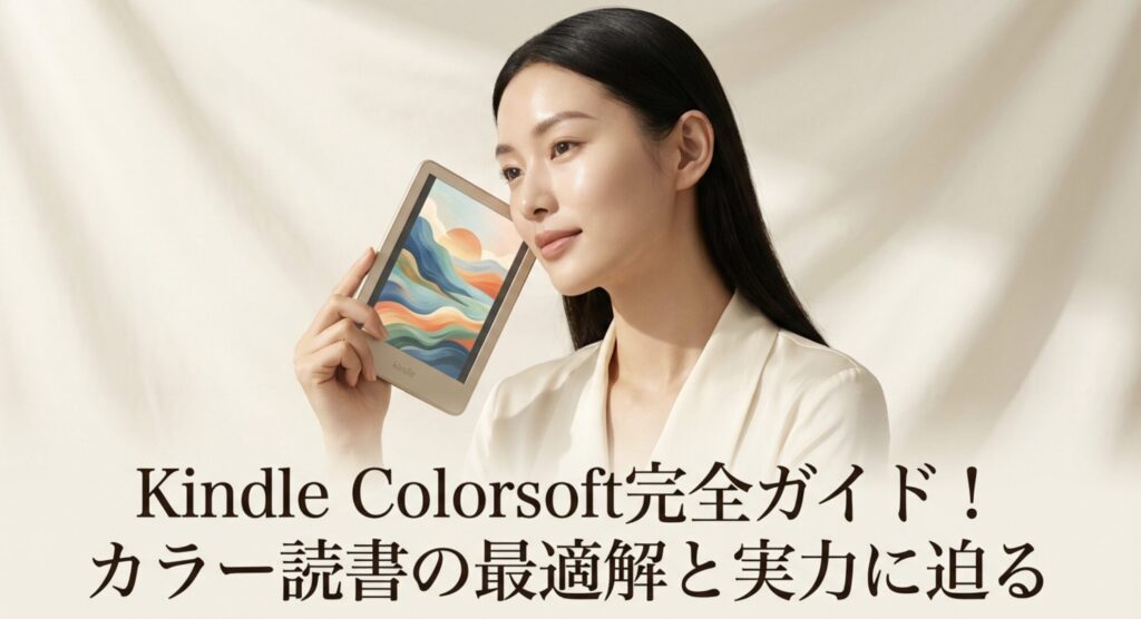 Kindle Colorsoft完全ガイド！カラー読書の最適解と実力に迫る