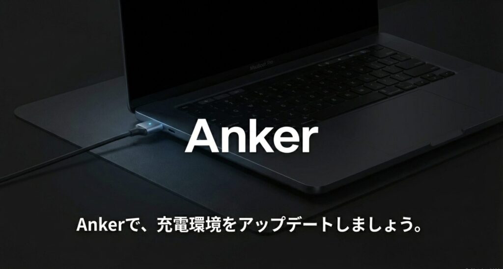 Anker製品で充電環境をアップデートすることを提案するまとめスライド
