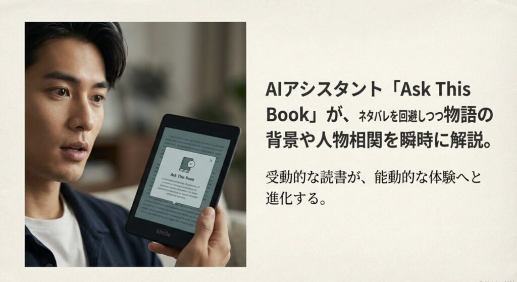 AIアシスタントAsk This Bookがネタバレを回避しつつ解説する機能を紹介したスライド
