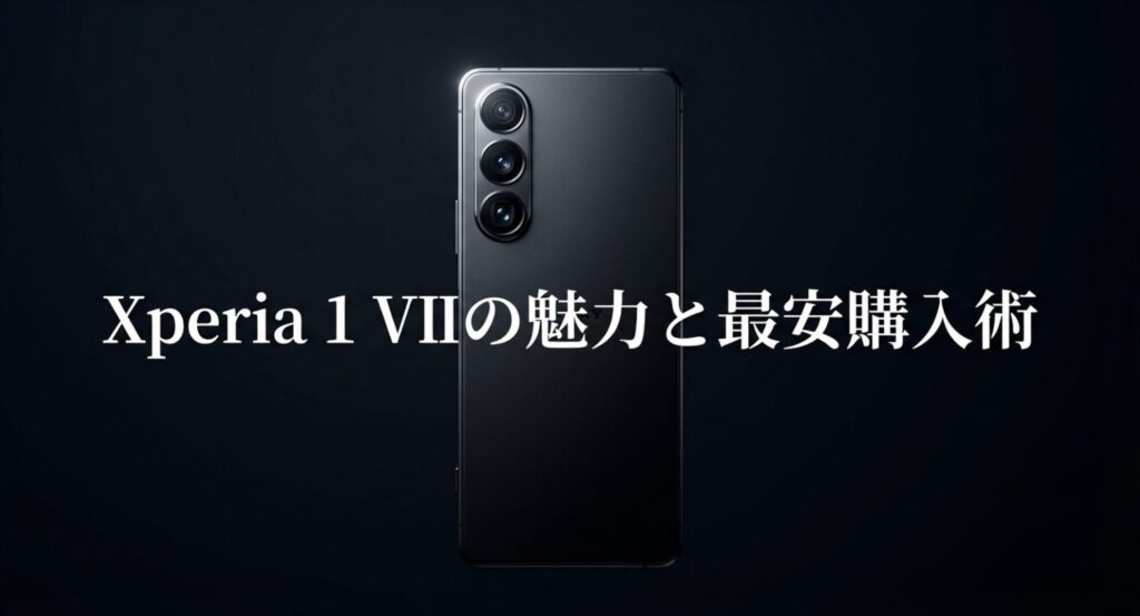 Xperia 1 VIIの魅力と最安購入術