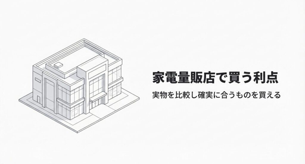 家電量販店でAirPodsケースの実物を比較して確実に合うものを選ぶメリット