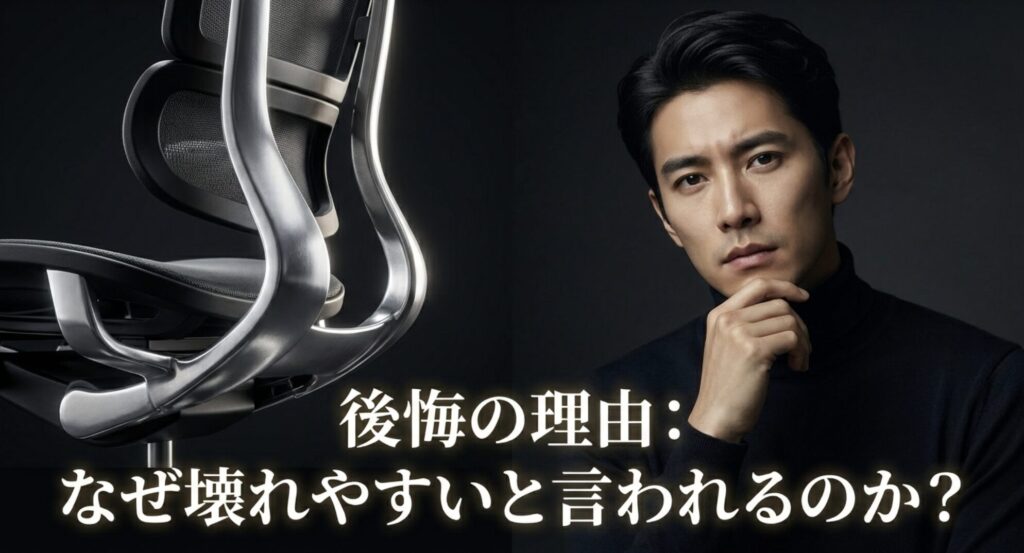 エルゴヒューマンプロ2で後悔しがちなポイントと壊れやすいと言われる理由の解説画像