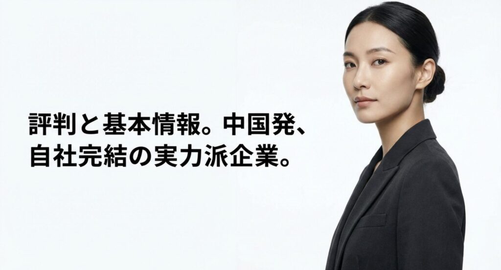 中国発の自社完結型企業であるHanyeの評判と基本情報