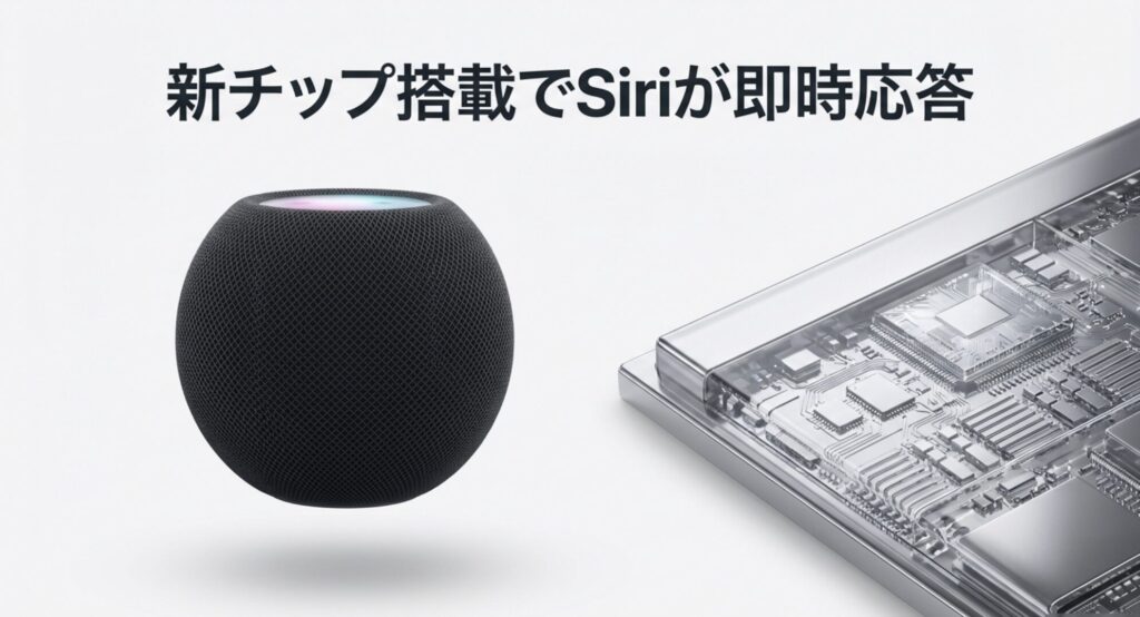 新チップ搭載によりApple IntelligenceとSiriが即時応答に進化