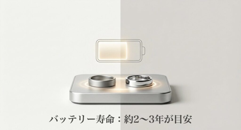 バッテリー残量を示す電池アイコンの画像