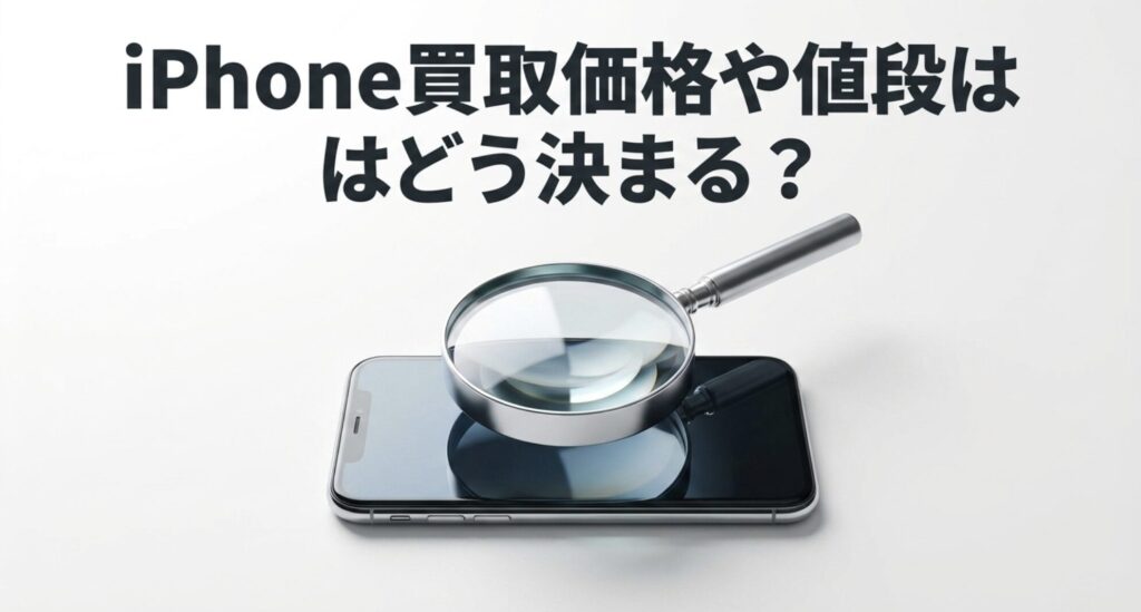 iPhoneの買取価格や値段が決まる仕組みについての解説