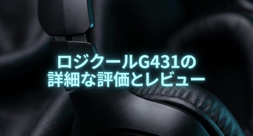 1万円以下でFPSの足音が激変するロジクールG431の徹底レビュー