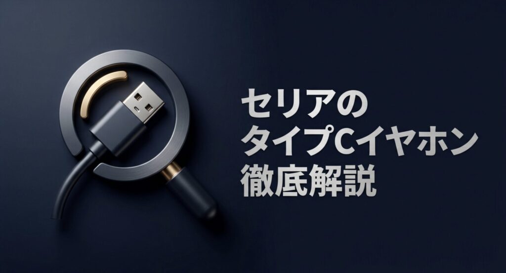 セリアのタイプCイヤホン徹底解説スライド