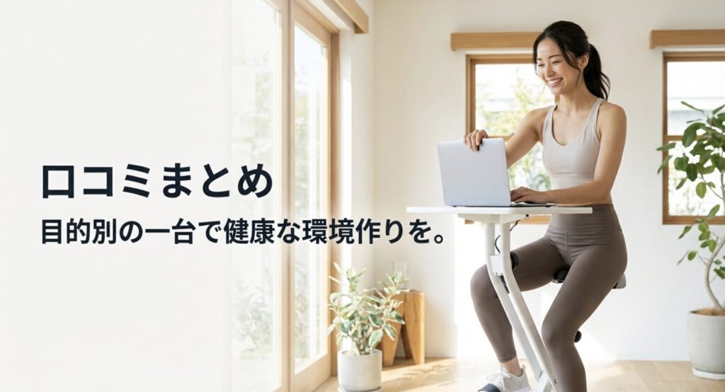 口コミまとめ 目的別の一台で健康な環境作りを。