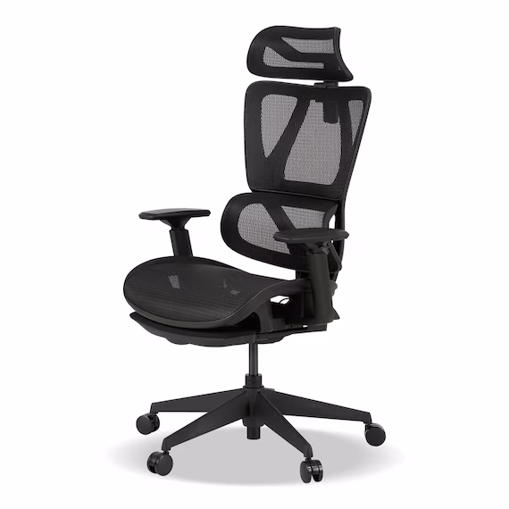 オフィスチェア(OC707 エラストマーメッシュ BK)