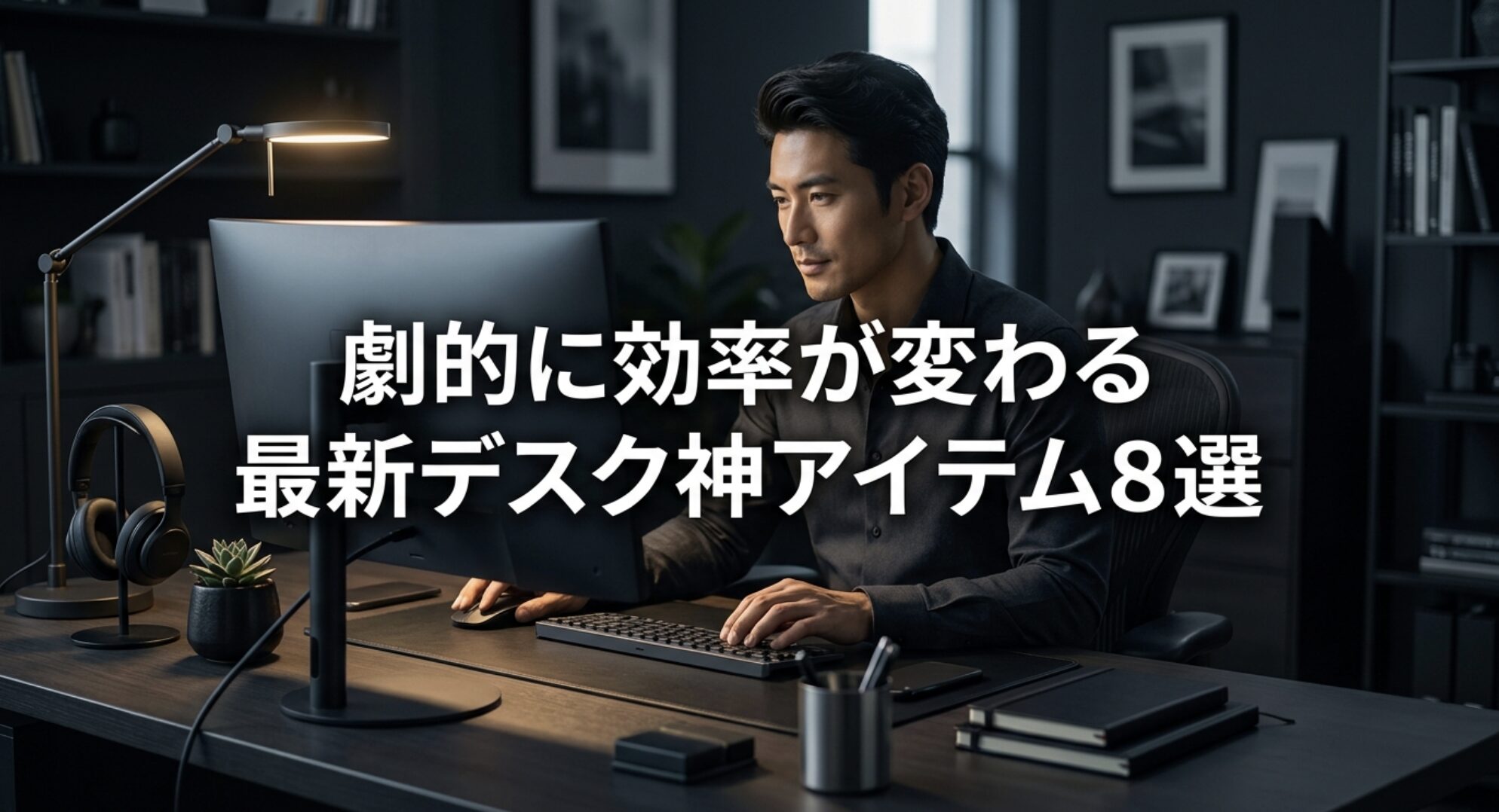 劇的に効率が変わる最新デスク神アイテム8選のアイキャッチ画像