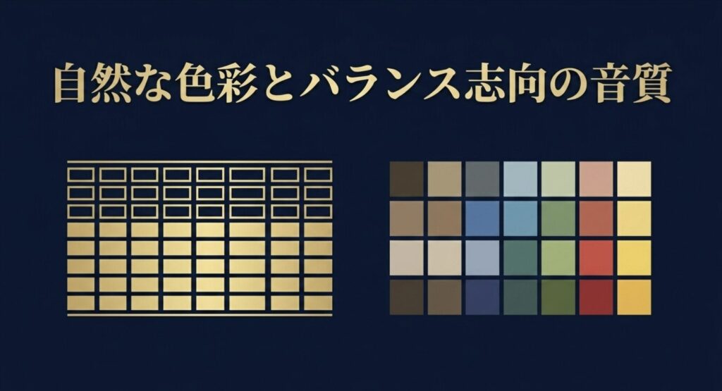マクセル製ブルーレイと他社製品の性能比較における自然な色彩とバランス志向の音質