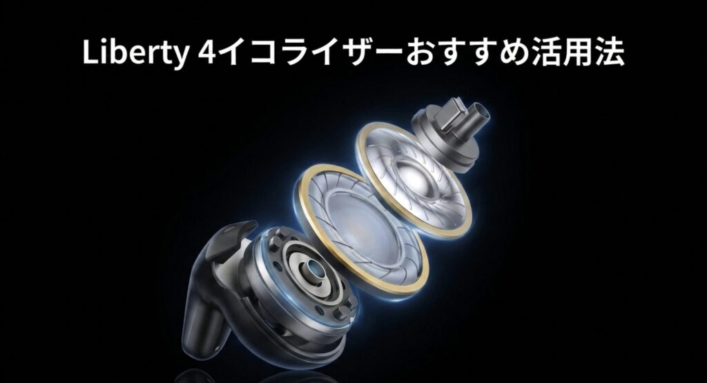 Anker Soundcore Liberty 4のイコライザーをさらに使いこなすための応用的な活用法