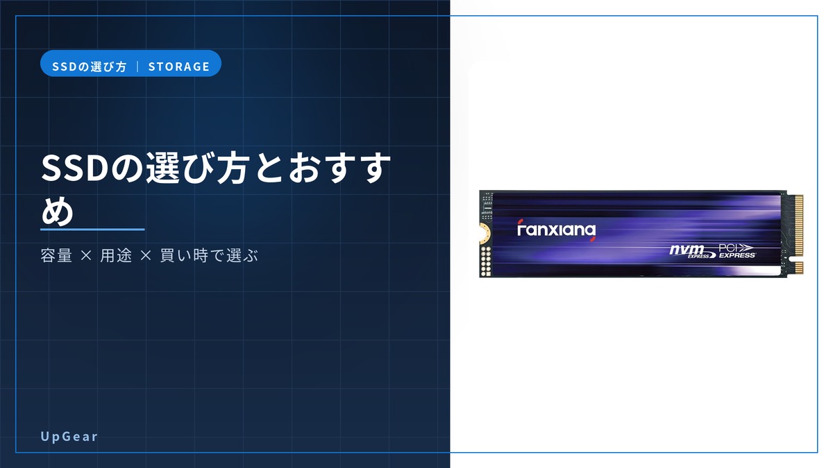 SSDの選び方とおすすめのアイキャッチ